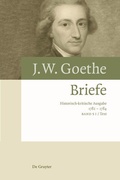 Cover: Briefe 1782 - 1784 - De Gruyter