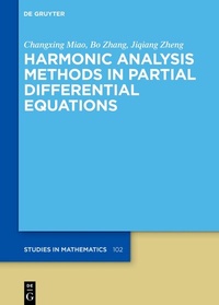 Abbildung von: Harmonic Analysis Methods in Partial Differential Equations - De Gruyter