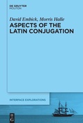Cover: Aspects of the Latin Conjugation - De Gruyter Mouton