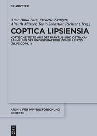 Enlarge image Cover: Coptica Lipsiensia - De Gruyter
