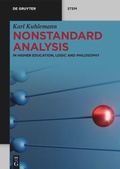 Cover: Nonstandard Analysis - De Gruyter