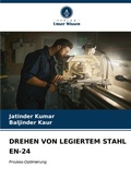 Cover: DREHEN VON LEGIERTEM STAHL EN-24 - Verlag Unser Wissen