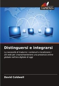Cover: Distinguersi e integrarsi - Edizioni Sapienza