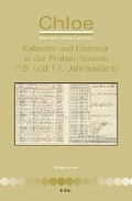 Cover: Kalender und Literatur in der Fruehen Neuzeit (16. und 17. Jahrhundert) - Brill