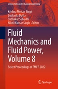 Cover: Fluid Mechanics and Fluid Power, Volume 8 - Springer