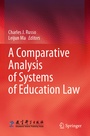 Cover: A Comparative Analysis of Systems of Education Law - Springer