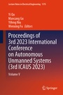 Cover: Proceedings of 3rd 2023 International Conference on Autonomous Unmanned Systems (3rd ICAUS 2023) - Springer