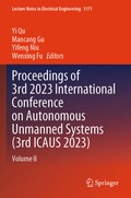 Cover: Proceedings of 3rd 2023 International Conference on Autonomous Unmanned Systems (3rd ICAUS 2023) - Springer