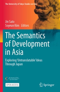 Enlarge image Cover: The Semantics of Development in Asia - Springer