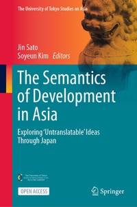 Enlarge image Cover: The Semantics of Development in Asia - Springer