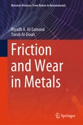 Cover: Friction and Wear in Metals - Springer
