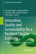 Cover: Innovation, Quality and Sustainability for a Resilient Circular Economy - Springer