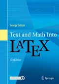 Cover: Text and Math Into LaTeX - Springer