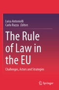 Cover: The Rule of Law in the EU - Springer