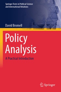 Enlarge image Cover: Policy Analysis - Springer
