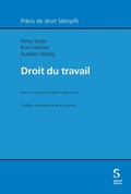 Cover: Droit du travail - St&auml;mpfli Verlag AG