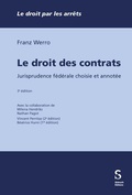 Cover: Le droit des contrats - St&auml;mpfli Verlag AG
