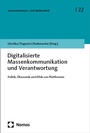 Cover: Digitalisierte Massenkommunikation und Verantwortung - Nomos