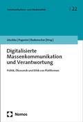 Cover: Digitalisierte Massenkommunikation und Verantwortung - Nomos