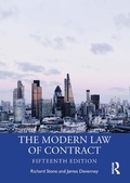 Bild: The Modern Law of Contract - Routledge