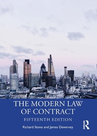 Abbildung von: The Modern Law of Contract - Routledge