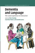 Cover: Dementia and Language - Cambridge University Press
