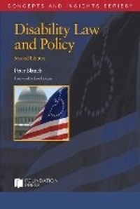 Abbildung von: Disability Law and Policy - West Academic Press