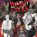 Cover: Horror Movies Adult Coloring Book - Sparkpool