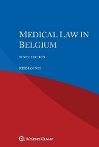 Abbildung von: Medical Law in Belgium - Kluwer Law International