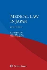 Abbildung von: Medical Law in Japan - Kluwer Law International