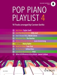 Abbildung von: Pop Piano Playlist 4 - Schott Music
