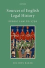 Cover: Sources of English Legal History - OUP eBook