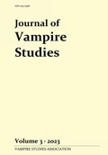 Cover: Journal of Vampire Studies - Vampire Studies Association