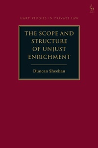 Abbildung von: The Scope and Structure of Unjust Enrichment - Hart Publishing