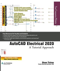 Enlarge image Cover: AutoCAD Electrical 2020: A Tutorial Approach - Cadcim Technologies