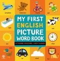 Cover: My First English Picture Word Book - b small publishing limited