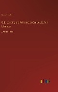 Cover: G.E. Lessing als Reformator der deutschen Literatur - Outlook Verlag