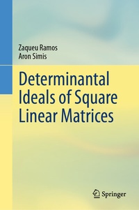 Abbildung von: Determinantal Ideals of Square Linear Matrices - Springer