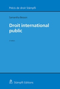 Enlarge image Cover: Droit international public - Stämpfli Verlag AG