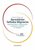 Cover: Sprachliche Teilhabe Migrierter - Waxmann Verlag GmbH