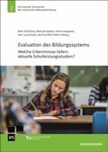 Cover: Evaluation des Bildungssystems - Waxmann