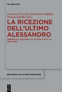 Abbildung von: La ricezione dell'ultimo Alessandro - De Gruyter