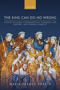 Cover: The King Can Do No Wrong - Oxford University Press
