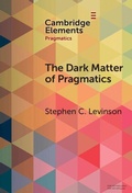 Cover: The Dark Matter of Pragmatics - Cambridge University Press