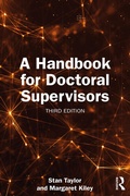 Cover: A Handbook for Doctoral Supervisors - Routledge