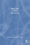 Cover: Space Law - Routledge