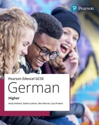 Enlarge image Cover: Edexcel GCSE German Higher Student Book - Pearson Education Limited