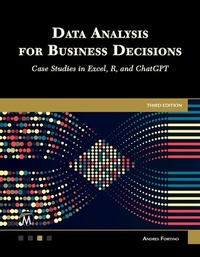 Abbildung von: Data Analysis for Bus Dec 3E P - Mercury Learning & Information