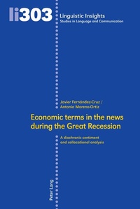 Abbildung von: Economic terms in the news during the Great Recession - Peter Lang Verlag