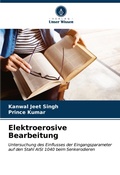 Cover: Elektroerosive Bearbeitung - Verlag Unser Wissen